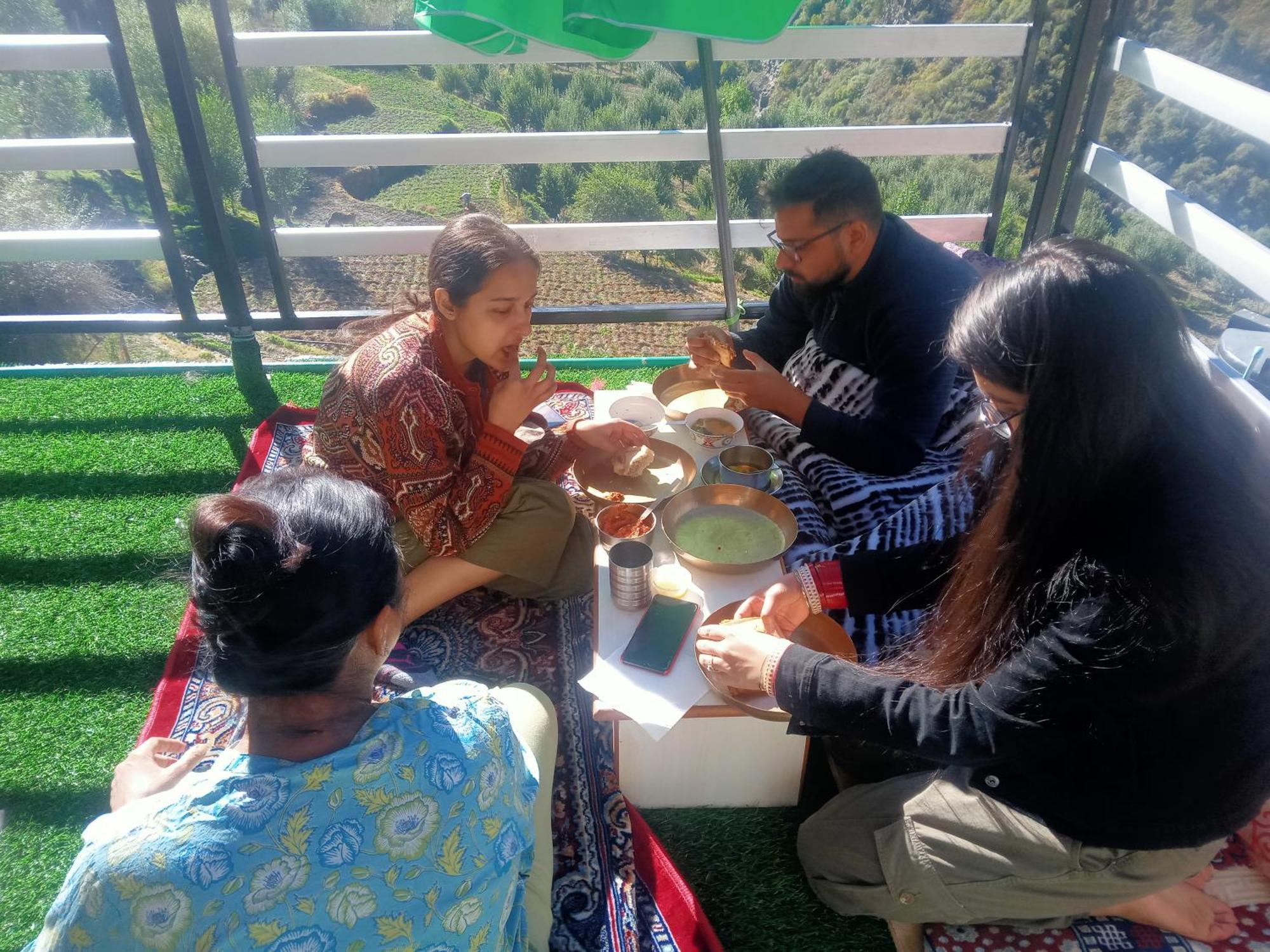 Amma Home Stay Keylong Kyelang المظهر الخارجي الصورة